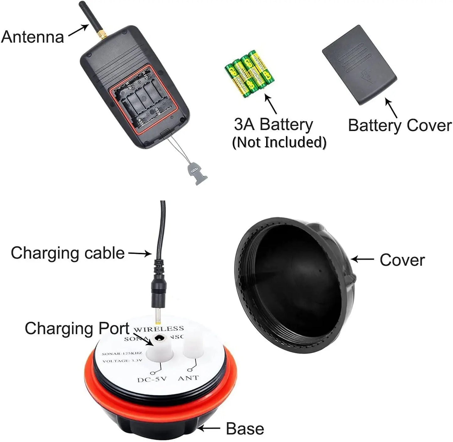 SmartSonar Portable Fish Finder