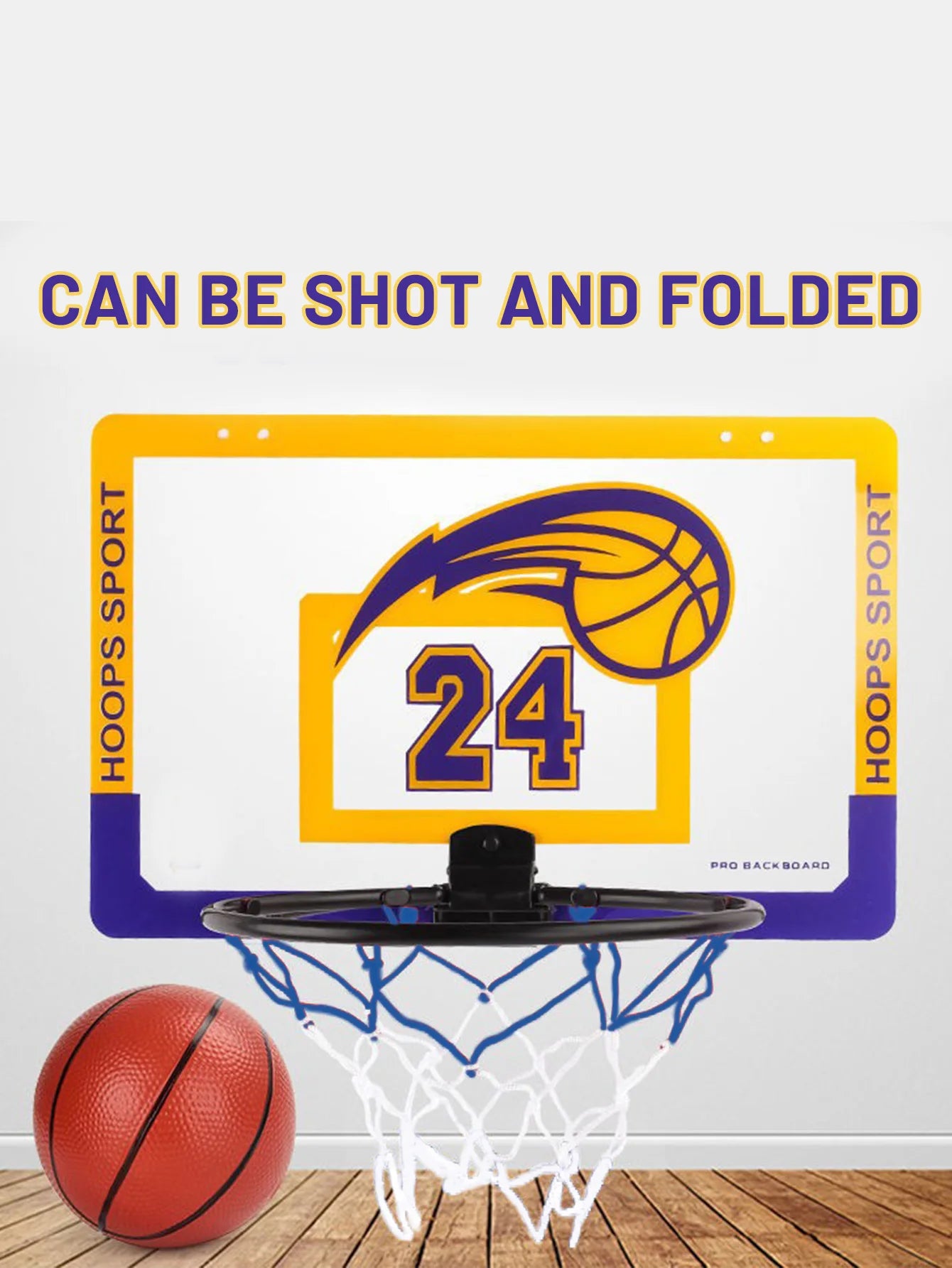 Kids Indoor Basketball Hoop Set