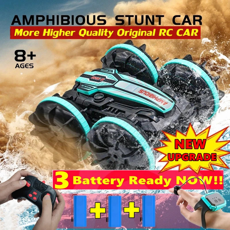 AquaFlip 4WD RC Stunt Car