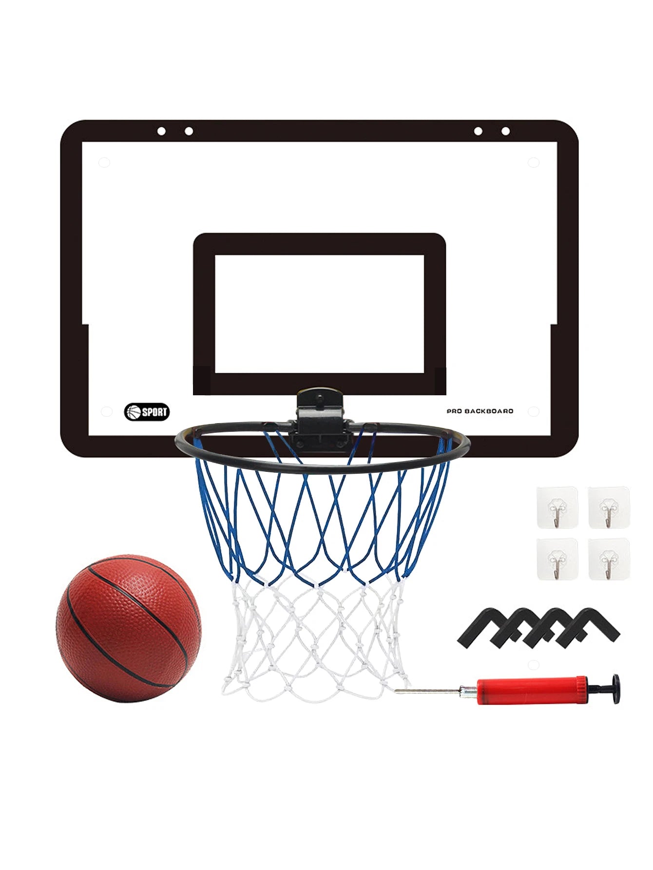 Kids Indoor Basketball Hoop Set