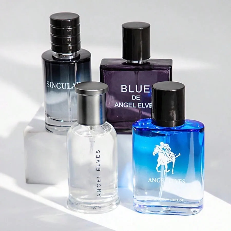 Midnight Aura Men’s Cologne Set – 4 Piece Fresh Citrus Fragrance