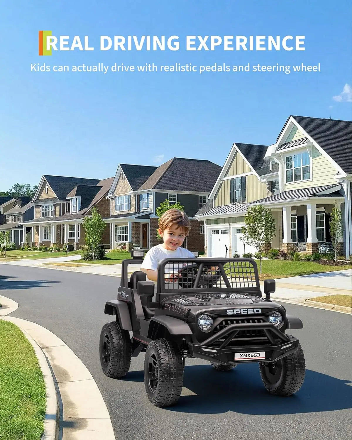 TurboRide Electric Ride-On Truck