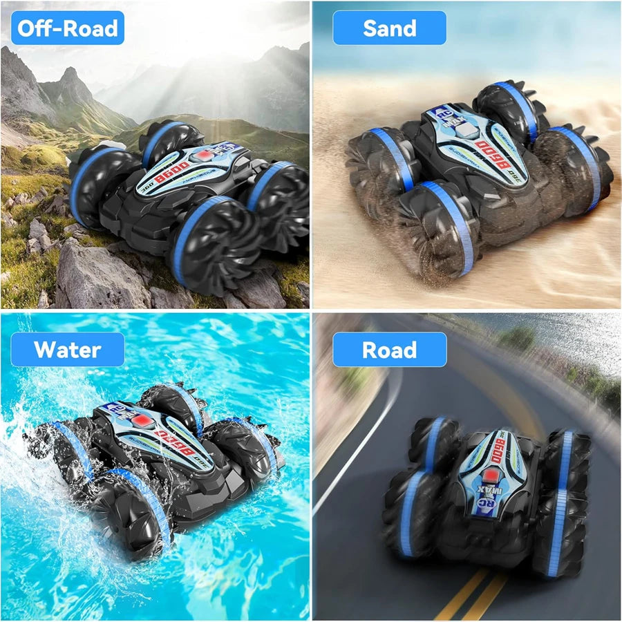 AquaFlip 4WD RC Stunt Car