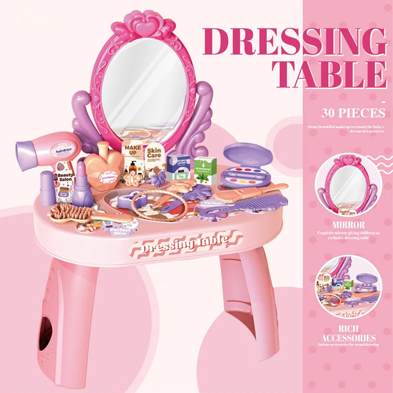 GlamPlay Kids Makeup Vanity Set