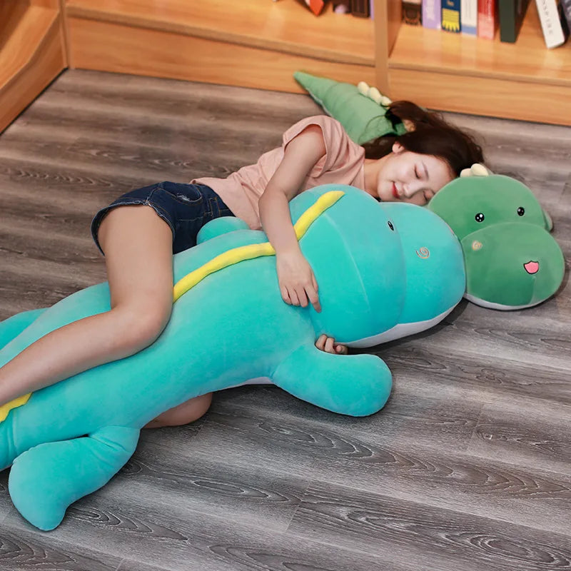 SnuggleDino Giant Plush Pillow