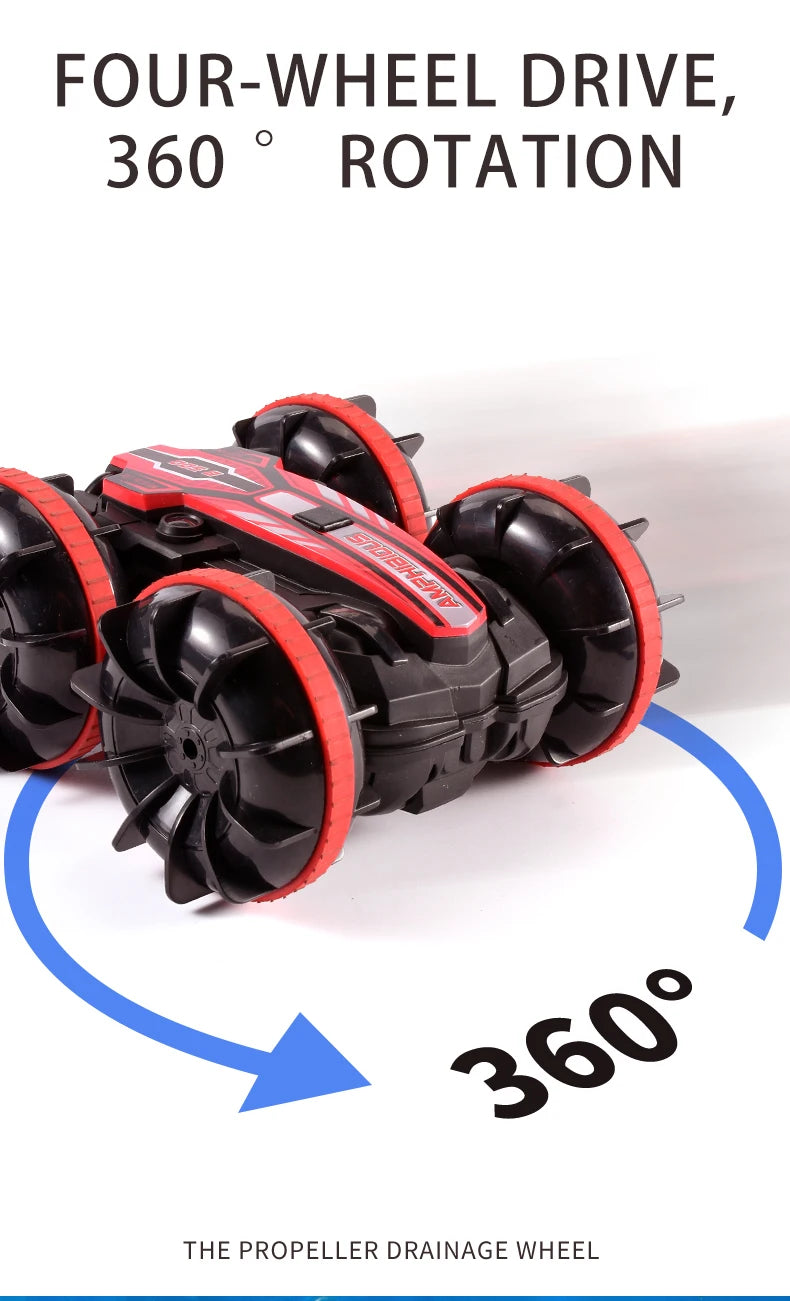 AquaFlip 4WD RC Stunt Car