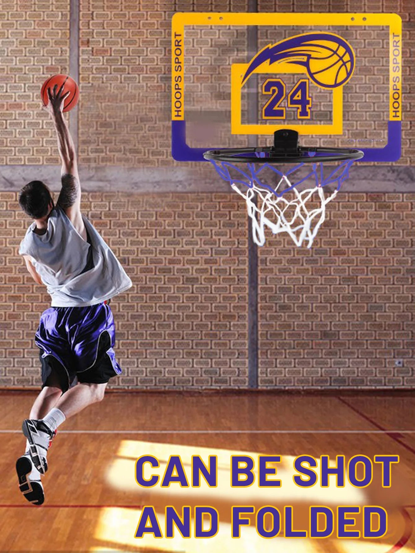 Kids Indoor Basketball Hoop Set
