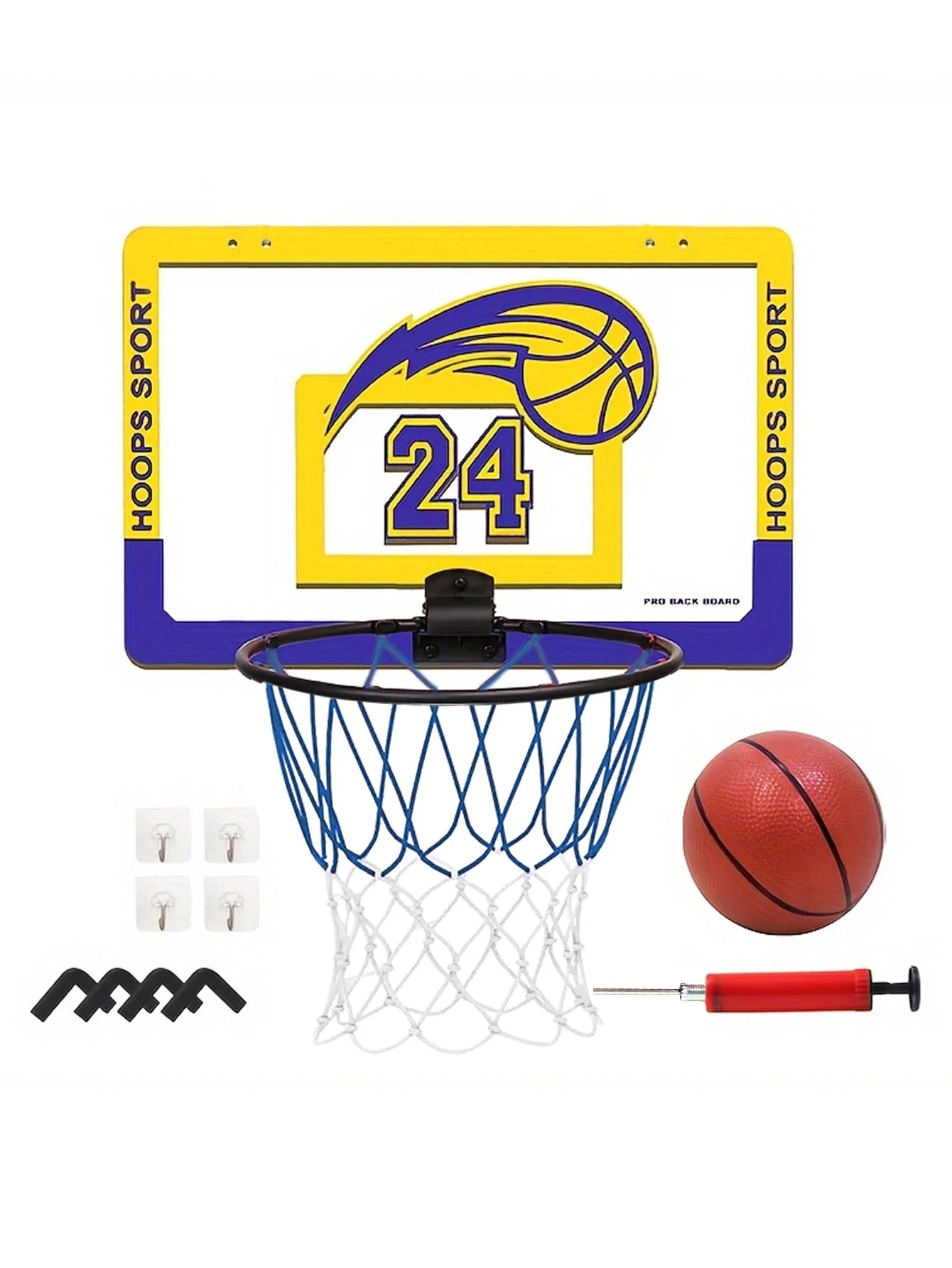 Kids Indoor Basketball Hoop Set