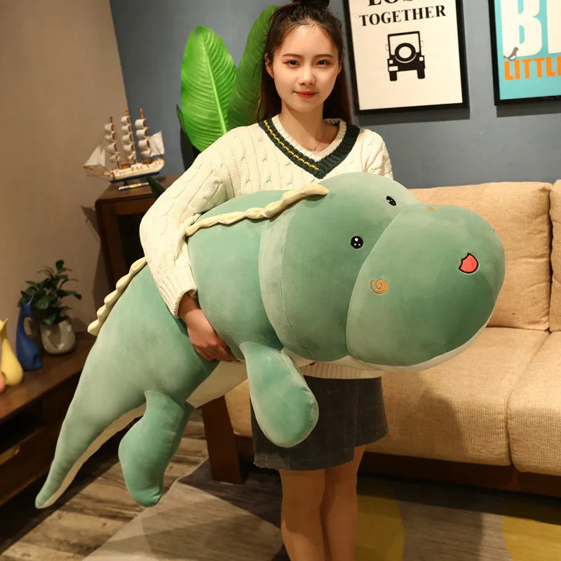SnuggleDino Giant Plush Pillow