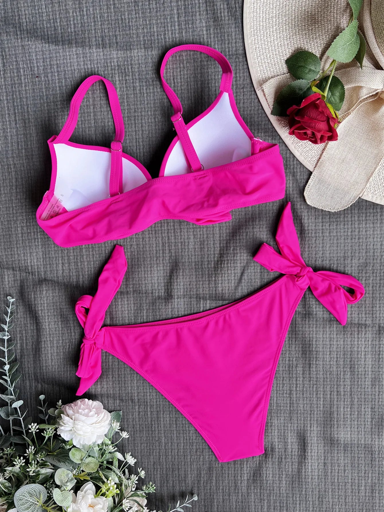 FlareFit Tie-Up Bikini Set