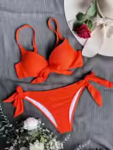 FlareFit Tie-Up Bikini Set